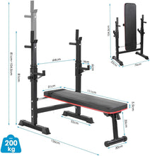 Load image into Gallery viewer, Multifunction Weight Bench,
