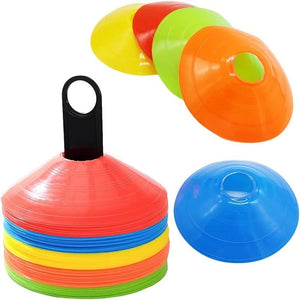 10Pcs Soccer Disc Cone Set Football Agility Training