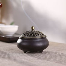 Load image into Gallery viewer, ERMAKOVA Ceramic Incense Burner Porcelain Coil Incense Holder - owens-gym
