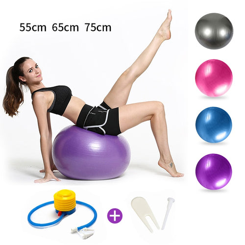 65cm Yoga Ball Fitness Balls - owens-gym