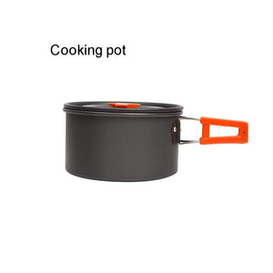 Camping Cookware Kit Outdoor Aluminum Cooking Set - owens-gym