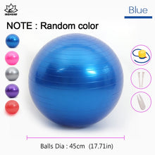 Load image into Gallery viewer, Dia 25-95Cm Yoga Ball PVC Thick Fitness Balls For Birthing Pilates - owens-gym
