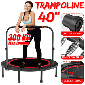 NEW 40 Inch Foldable Exercise Fitness Trampoline - owens-gym