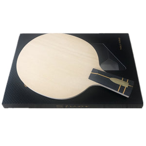 Stuor Nobilis ZLC Carbon Hinoki table tennis blade hinoki wood  ping pong racket 7 layers with built-out fiber carbon blade - owens-gym