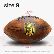 Load image into Gallery viewer, Customize American Football Rugby Ball - owens-gym
