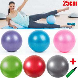 25Cm Fitness Yoga Ball Training Exercise Gymnastic Pilates Balance Gym Home Trainer Crossfit Core Ball Anti Stress Ball Fitball - owens-gym