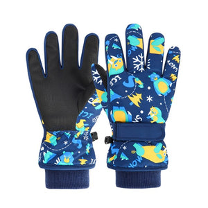 Kids Ski Gloves Waterproof Winter Snow Skiing Thermal - owens-gym
