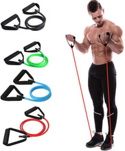 Load image into Gallery viewer, 5 Levels Resistance Bands with Handles - owens-gym
