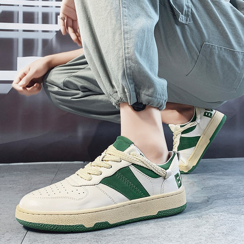 New Retro Green Skate Board Shoes - owens-gym