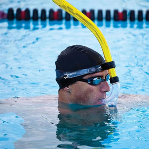 Front Head Silicone Snorkel Breathing Swimming Tube - owens-gym