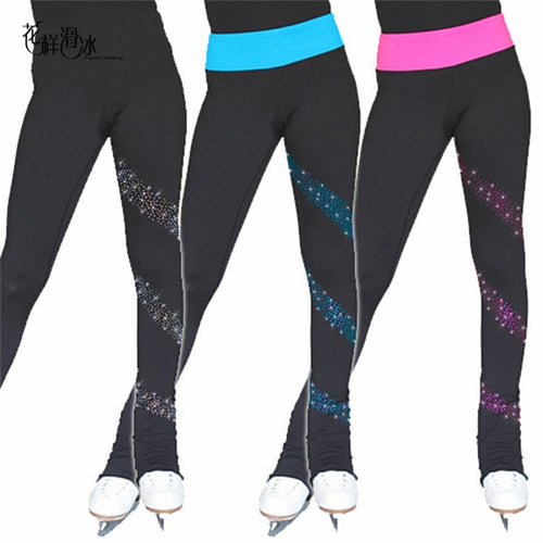 Ice skating long pants Figure Skating Trousers - owens-gym